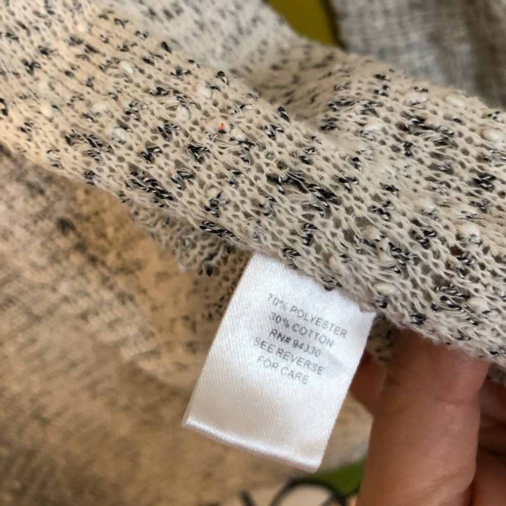 Textured cocoon sweater - Picture 5 of 5
